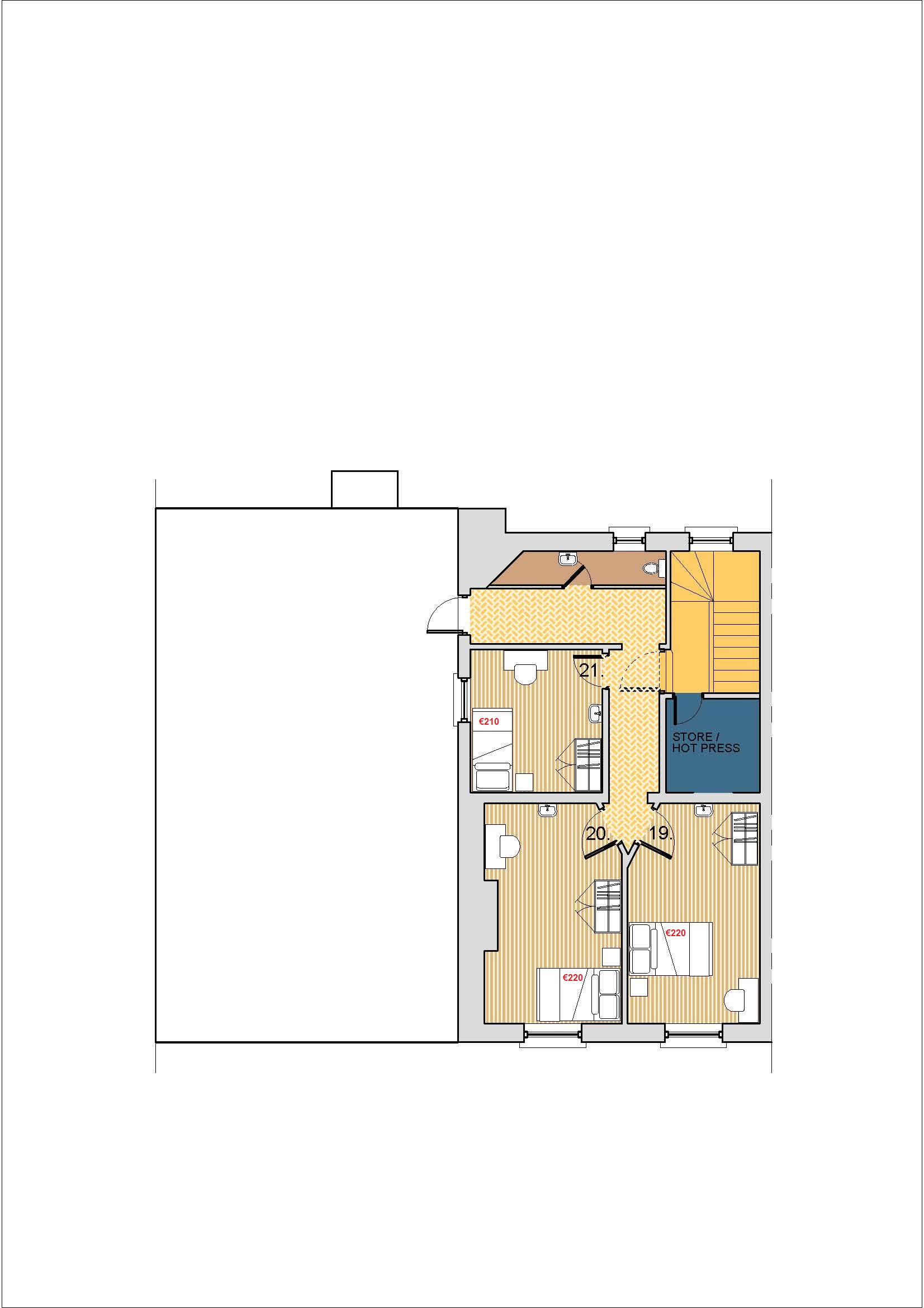 Third Floor plan